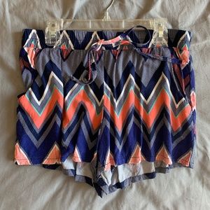 Chevron shorts